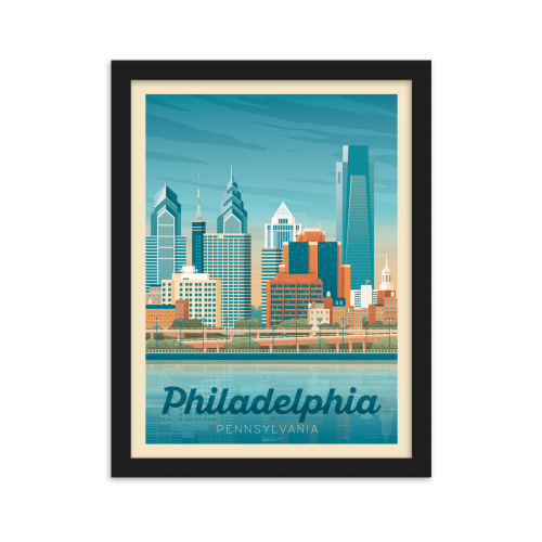 Déco Affiches et posters | Affiche Philadelphie  21x29,7 cm - FK24334
