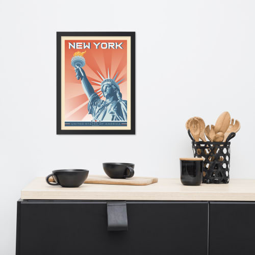 Affiche New York 21x29,7 cm