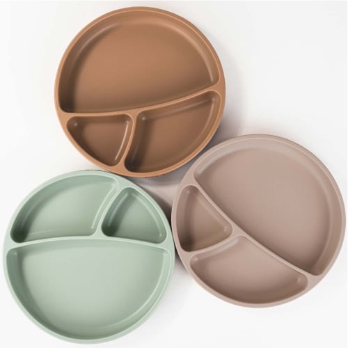 Assiette Bebe Compartimentee A Ventouse Maisons Du Monde