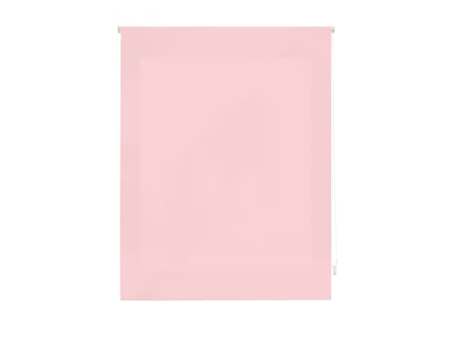 Ropa de hogar y alfombras Cortinas y visillos | Estor enrollable rosa poliéster translúcido con sujeción 100X175 - HV54395