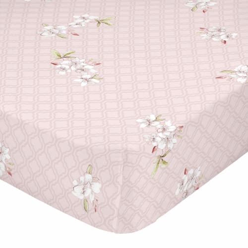 Ropa de hogar y alfombras Sábanas bajeras | Sábana bajera 100% algodón  rosa 200x200 [cama 200] - AM80096