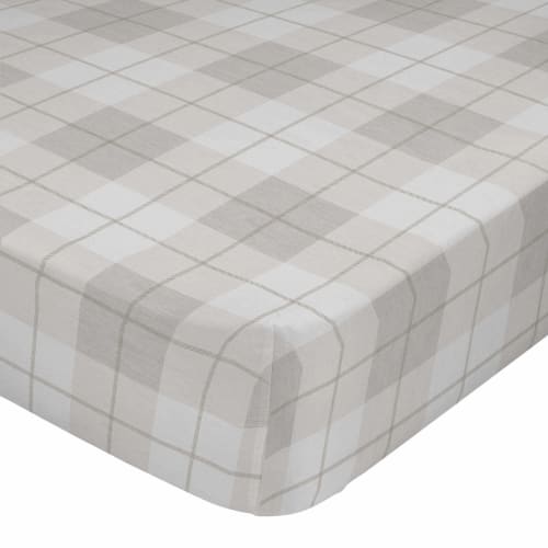 Ropa de hogar y alfombras Sábanas bajeras | Sábana bajera 100% algodón multicolor 200x200 [cama 200] - LU12159
