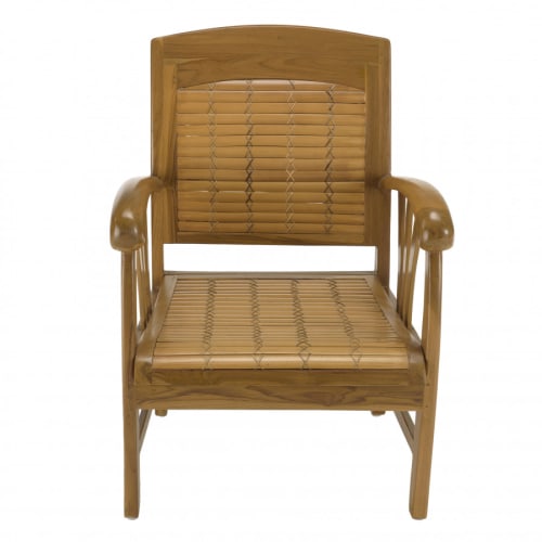 Canapés et fauteuils Fauteuils | Fauteuil en teck et bambou - EC06364