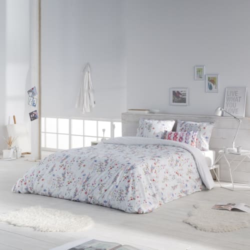Ropa de hogar y alfombras Fundas nórdicas | Funda nórdica 100% algodón con estampado floral 260x240 cm - GL58570