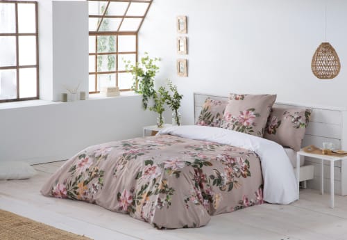Ropa de hogar y alfombras Fundas nórdicas | Funda nórdica 100% algodón con estampado floral 240x220 cm - ML99082