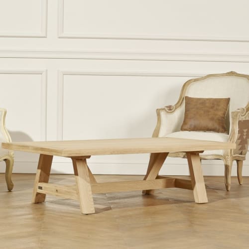 Meubles Tables basses | Table basse en chêne clair Chêne naturel clair - HK17574