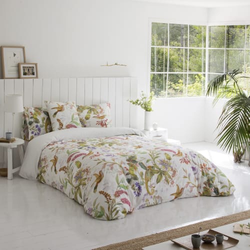 Ropa de hogar y alfombras Fundas nórdicas | Funda nórdica 100% algodón con estampado floral 260x240 cm - UM00053
