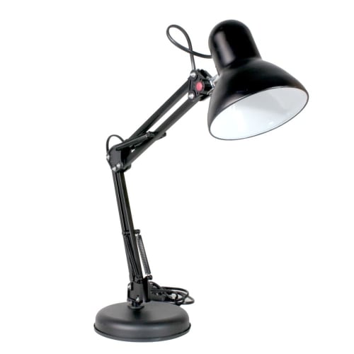 Vinsetto Struttura Scrivania Elettrica con Altezza Regolabile e Luce LED  Nera