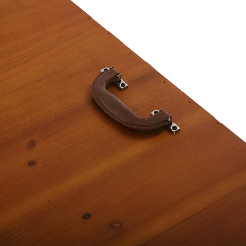 Muebles Mesas auxiliares | Mesa de centro madera y metal marrón - WC28445