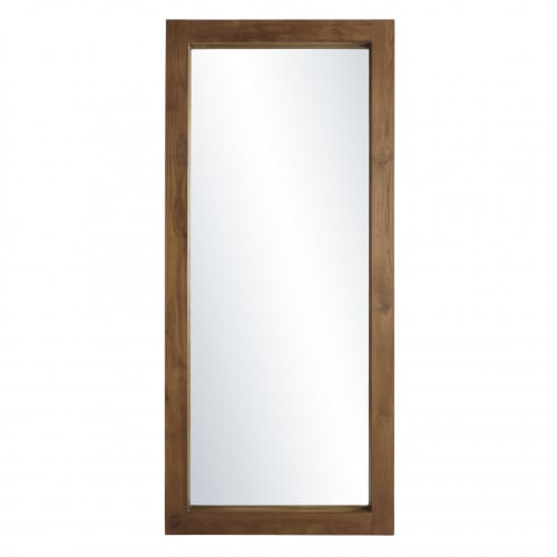 Déco Miroirs | Miroir rectangulaire en teck 180x80cm - UF47474