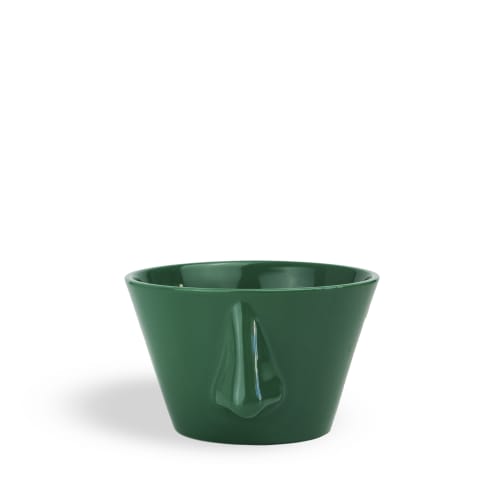Art de la table Bols, tasses et mugs | Bol avec nez vert - DG98424