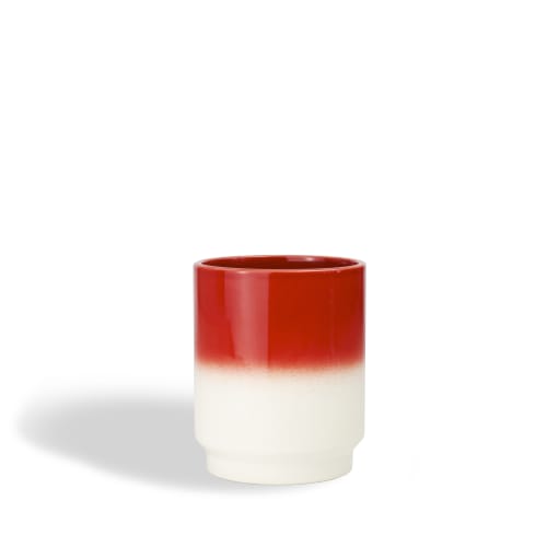 Art de la table Bols, tasses et mugs | Tasse dégradé rouge et blanc - GS75210