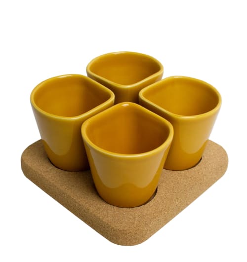 Art de la table Bols, tasses et mugs | Tasses à Café jaune moutarde - LY68616