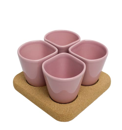 Art de la table Bols, tasses et mugs | Tasses à Café rose - WE19541