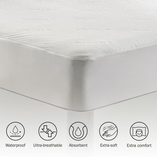 Protector colchón ajustable transpirable 150X190/200 cm PROTECTORCOLCHONTRA