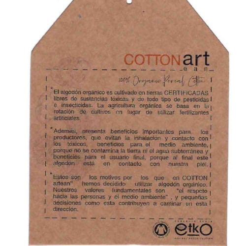 Funda nórdica algodón orgánico beige 220x260 (Cama 135-140) BESTO BIC