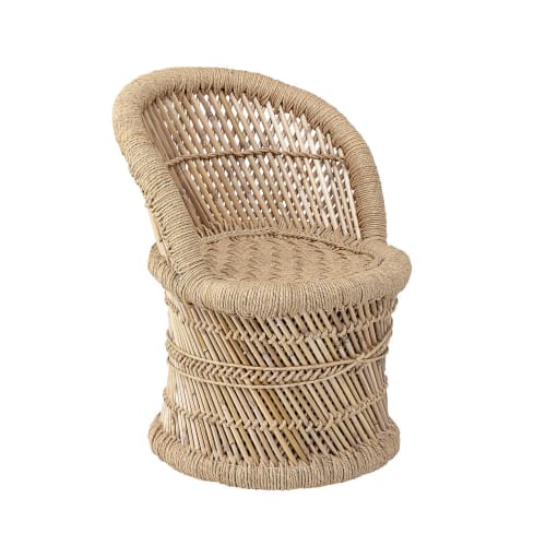 Canapés et fauteuils Fauteuils | Fauteuil enfant en bambou naturel - RY41072