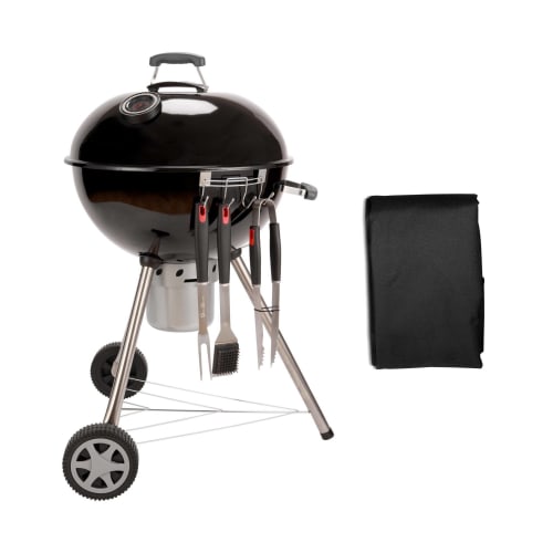 Jardin Barbecues et planchas | Barbecue charbon de bois avec accessoires offerts - SB64870