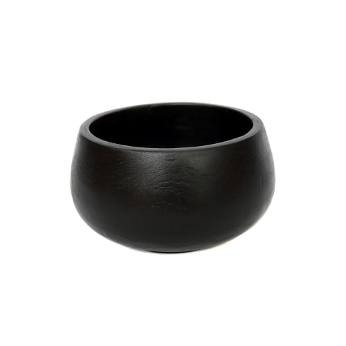 Art de la table Bols, tasses et mugs | Bol en bois de teck noir - EK44491