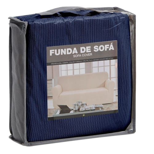 Funda de Sofa Elastica Milan. Gris 2 Plazas (130-180 cm)