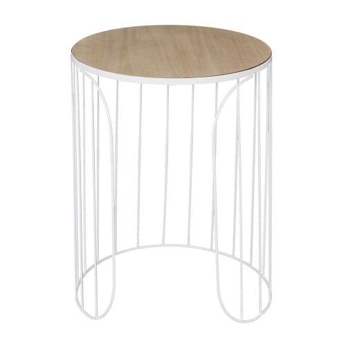 Meubles Tables basses | Tables gigognes filaires blanches - ER82337