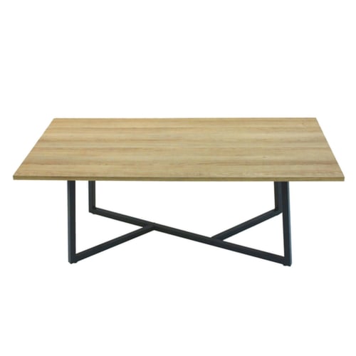 Meubles Tables basses | Table basse bois et métal L110cm - KC89647