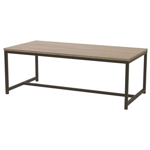Meubles Tables basses | Table basse métal et bois L100cm - IP29960