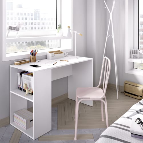 Muebles Escritorios | Mesa de escritorio chic 74x115x50 cm blanco - LA73135