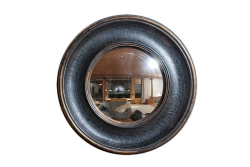 Déco Miroirs | Miroir grand format en bois marron - CE33134