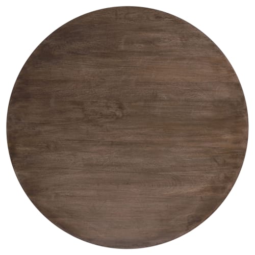 Meubles Tables basses | Table basse naturelle, Ø 100x45 cm, bois de manguier - HS58715