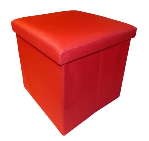 Canapés et fauteuils Poufs | Pouf pliable oxford rouge - GD29577
