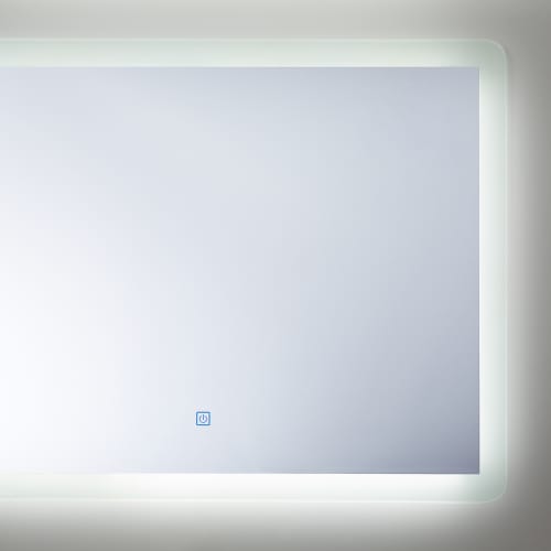 Déco Miroirs | Miroir mural rectangulaire LED 60 x 80 cm - KT55784