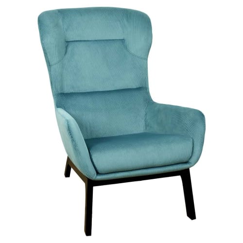 Canapés et fauteuils Fauteuils | Fauteuil bleu cadet - VL21081