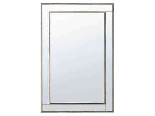 Déco Miroirs | Miroir doré et argenté 60 x 90 cm - MR43089