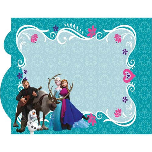 Carte Anniversaire 6 Ans La Reine Des Neiges Maisons Du Monde