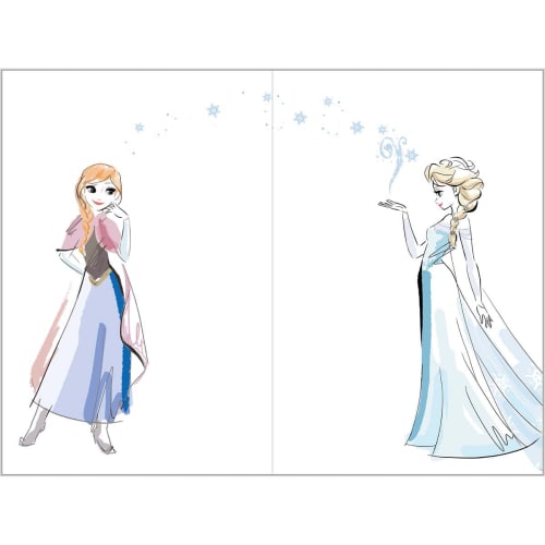 Carte Anniversaire La Reine Des Neiges Maisons Du Monde