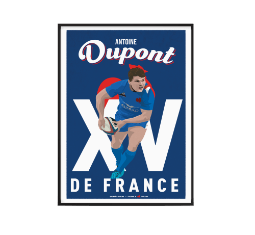 Déco Affiches | Affiche France Rugby - BF06819