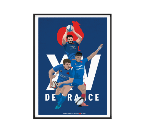 Déco Affiches et posters | Affiche France Rugby - GT33495