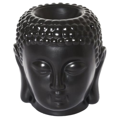 Déco Senteurs | Brule parfum tête de Bouddha noir - LP44234