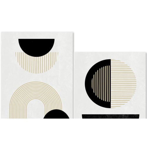 Déco Toiles et tableaux | Tableaux décoratifs abstraits 50x3x80cm - WY45882