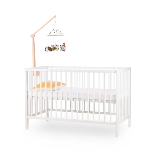 Mobile Pour Lit De Bebe En Feutre Et Bois Naturel Multicolore Maisons Du Monde