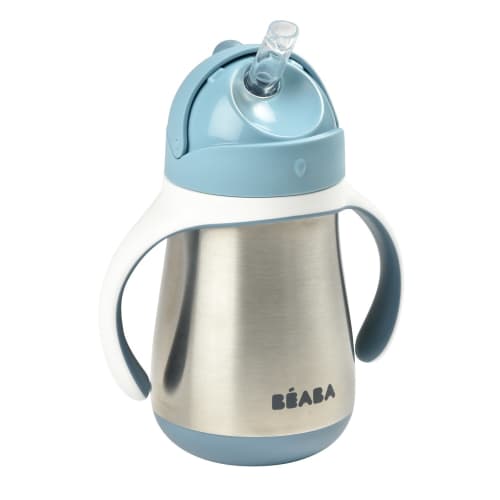 TUM TUM Tasse Apprentissage Bébé 3-en-1, Tasse Bébé, 250 ml, Rose