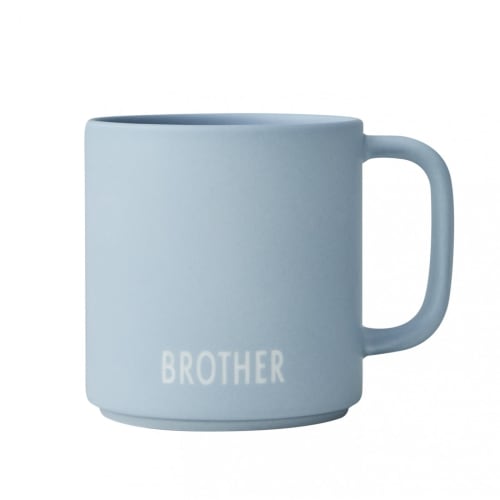 Art de la table Bols, tasses et mugs | Mug avec poignée en porcelaine brother - YY78408