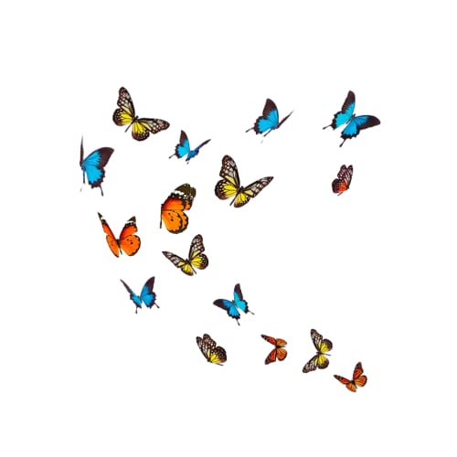 Déco Stickers muraux | Autocollant mural papillons - JV92746