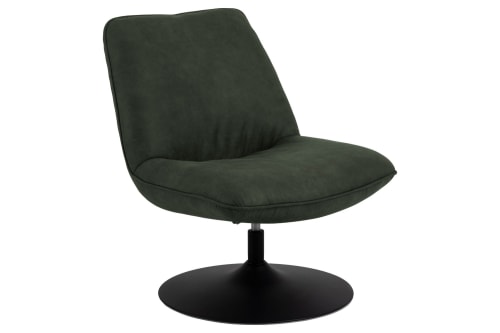 Canapés et fauteuils Fauteuils | Fauteuil lounge pivotant en tissu et métal - CY97420