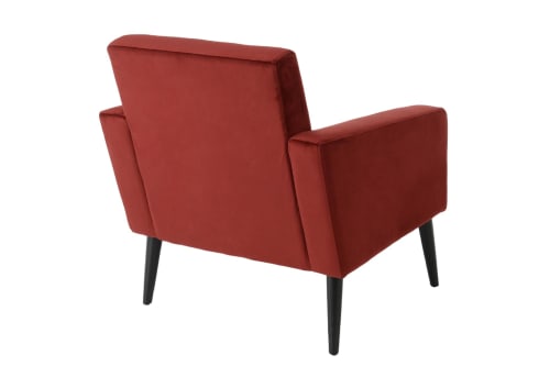 Canapés et fauteuils Fauteuils | Fauteuil design en velours - ZR93491