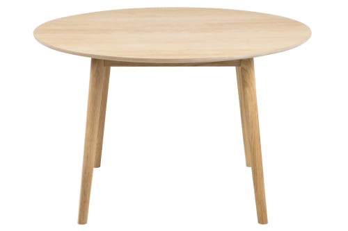 Meubles Tables à manger | Table ronde en bois clair - AN24576