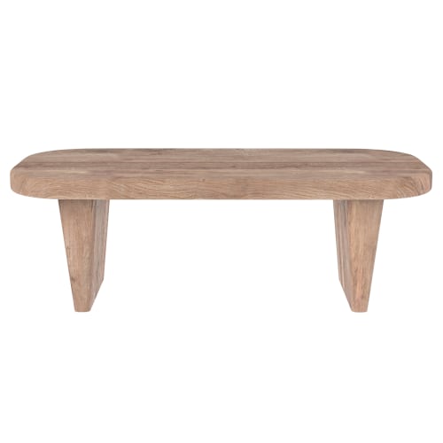 Meubles Tables basses | Table basse rectangulaire en bois de pin recyclé - RX13560