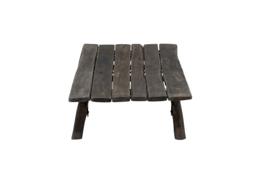 Meubles Tables basses | Table basse rectangulaire en chêne brut - BR43916