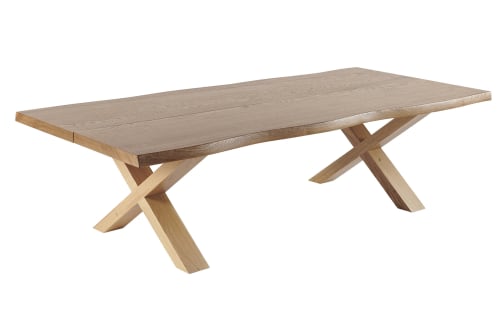 Meubles Tables basses | Table basse en bois chêne massif - EY37299